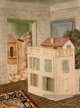 la maison dans la maison Giorgio de Chirico surréalisme métaphysique